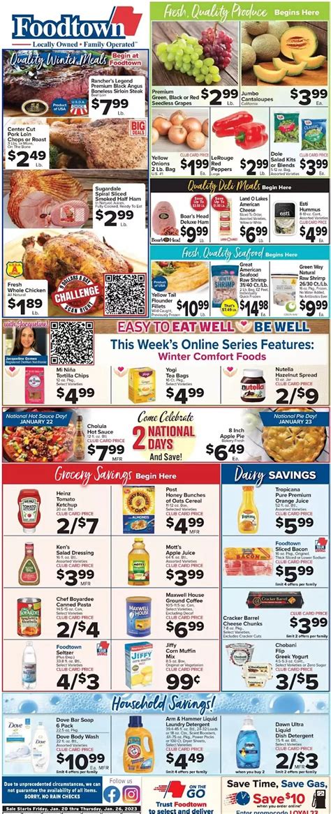 foodtown circular for next week.